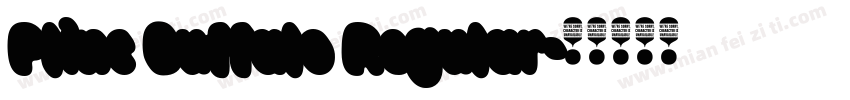 Plinc Buffalo Regular字体转换
